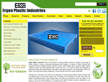 Tablet Screenshot of plasticpalletindia.com